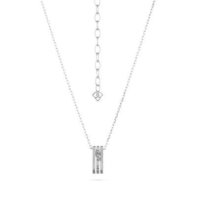 MATERjewellery tales LINES WhiteGold 18kt Diamonds Pendent984